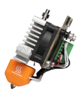 Snapmaker All Metal Hotend ar grūdanā tērauda sprauslu J1 / J1s, labā (0.4 mm)