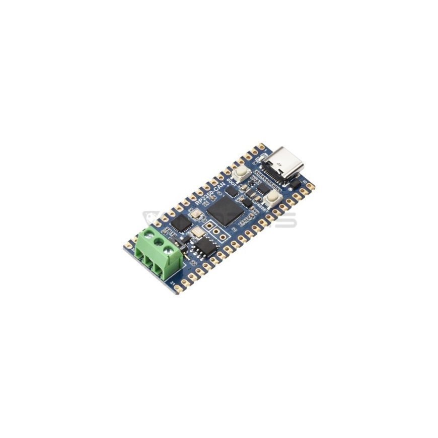 RP2350-CAN - Expansion board with RP2350A microcontroller - XL2515 - Waveshare 30945