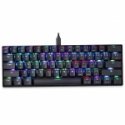 „Delux KM36 RGB“ mechanical keyboard, black-blue „Delux KM36 RGB“ mechanical keyboard, black-blue