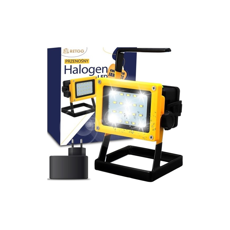 Retoo Halogen Rechargeable LED Work Light 30 W – 2
