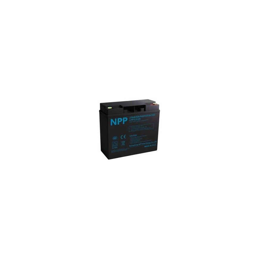 Npp Power Akumulators LFP LiFePO4 12.8V 24Ah T12 – 2