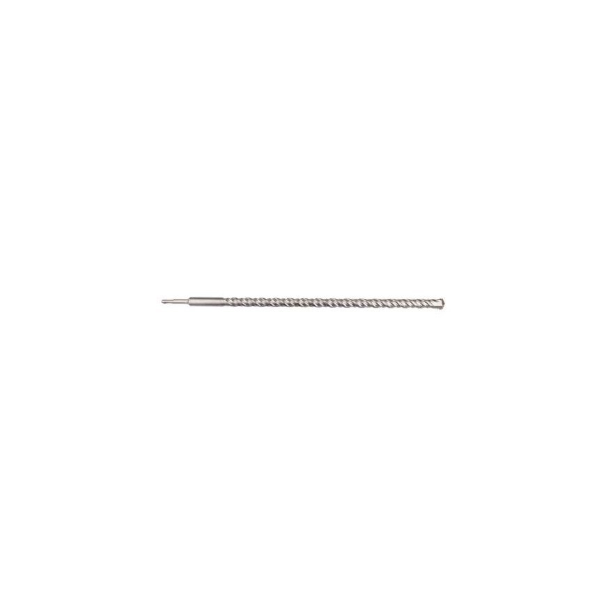 Graphite SDS Plus dvigubas spiralinis betono grąžtas 24 x 600 mm – 2