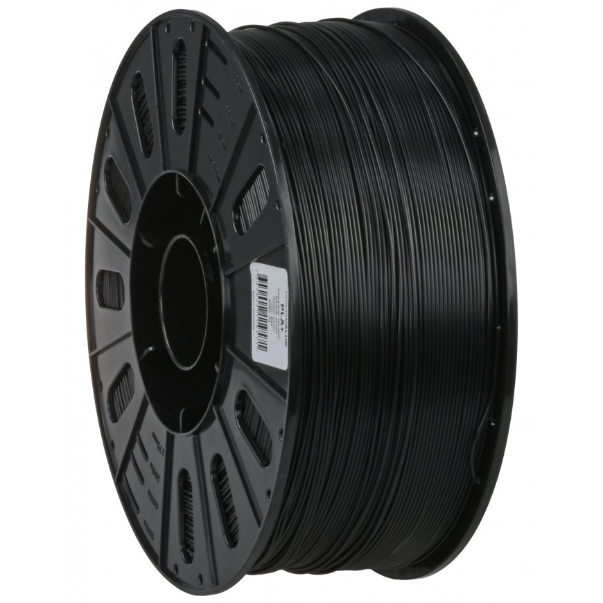 3D Prima 12808 3D printing material Polylactic acid (PLA) Black 3 kg – 3