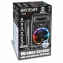 BONTEMPI bezvadu skaļrunis ar mikrofonu un RGB gaismām, 49 1000 BONTEMPI bezvadu skaļrunis ar mikrofonu un RGB gaismām, 49 1000