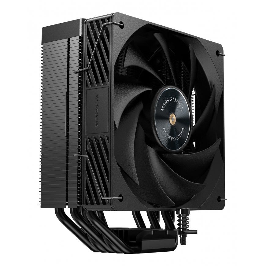 Mars Gaming MCPUX5 computer cooling system Processor Air cooler 12 cm Black 1 pc(s) – 3