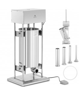 Royal Catering Elektriskais vertikālais desu pildītājs, 4 uzgali, 25 l, 350 W