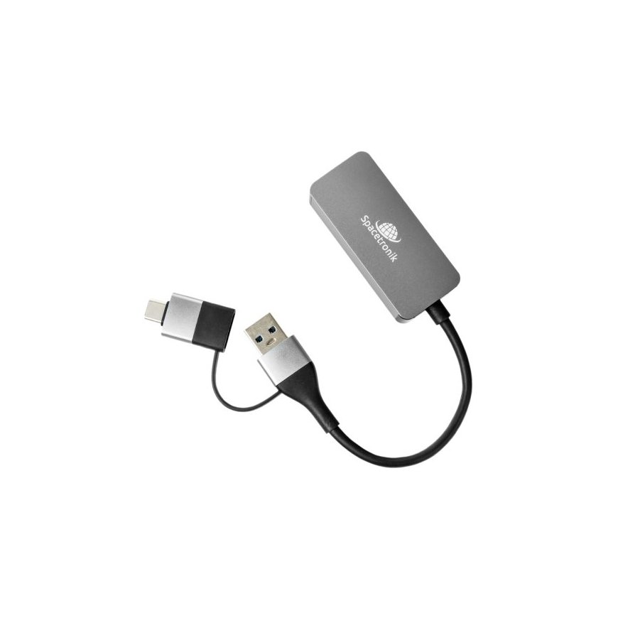 Spacetronik 2.5Gbps LAN kaartadapter USB-C USB 3.0 RJ45-le. – 2