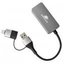 Spacetronik Karta LAN 2.5Gbps - USB-C USB 3.0 - RJ45-adapteri Spacetronik Karta LAN 2.5Gbps - USB-C USB 3.0 - RJ45-adapteri