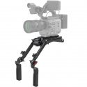 SmallRig 4274 camera rig Aluminium, Silicone, Stainless steel Black