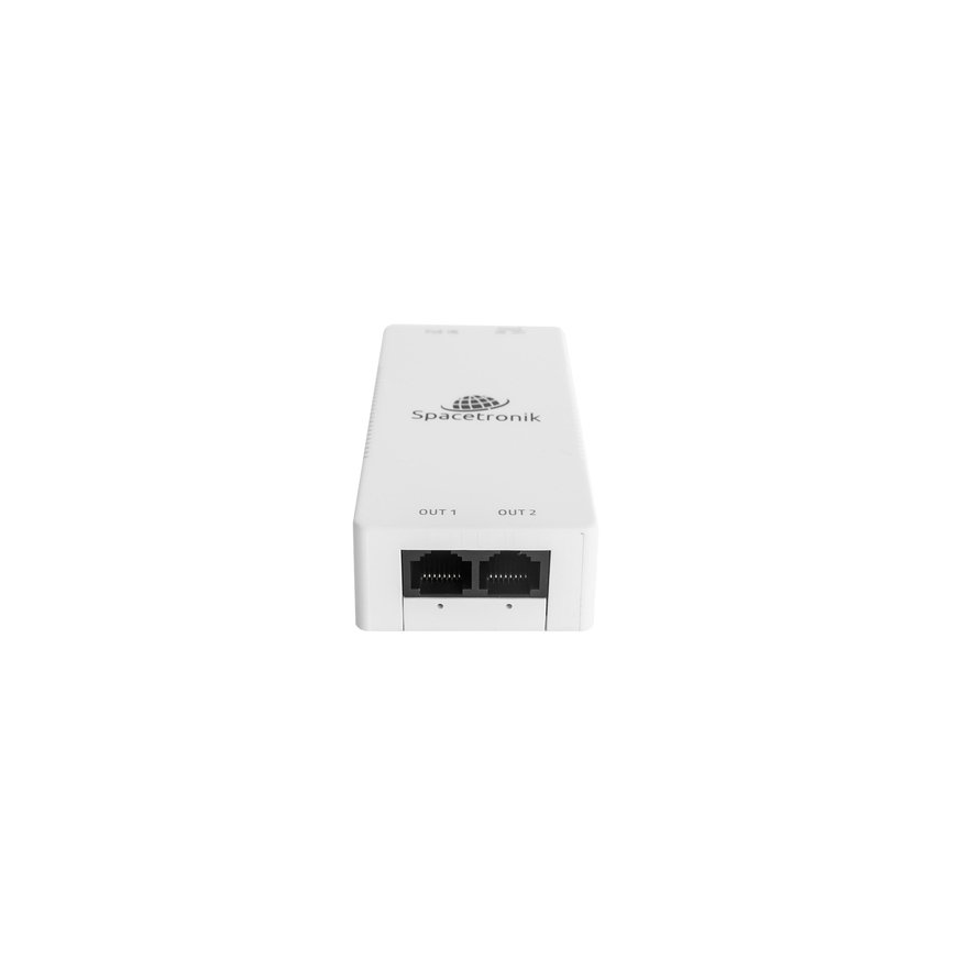 Spacetronik Ethernet PoE prailgiklis 2x 1000Mbps SP-EPOEG21