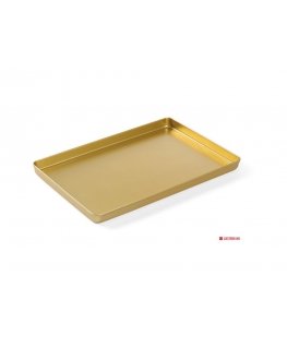 Hendi Pyragų vitrininis padėklas tortui 30x20cm - auksinė