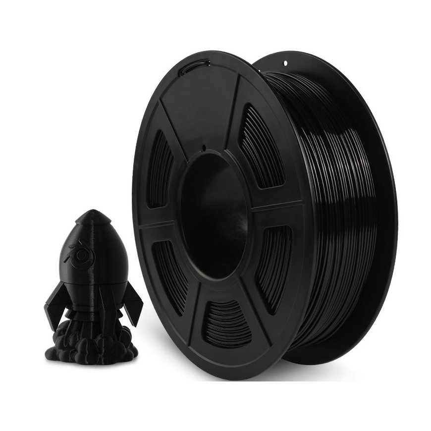 Sunlu PETG-lanka - 1,75 mm - 1 kg Musta