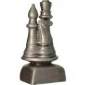 Metal Trophy with Marble Base - Chess Metal Trophy with Marble Base - Chess