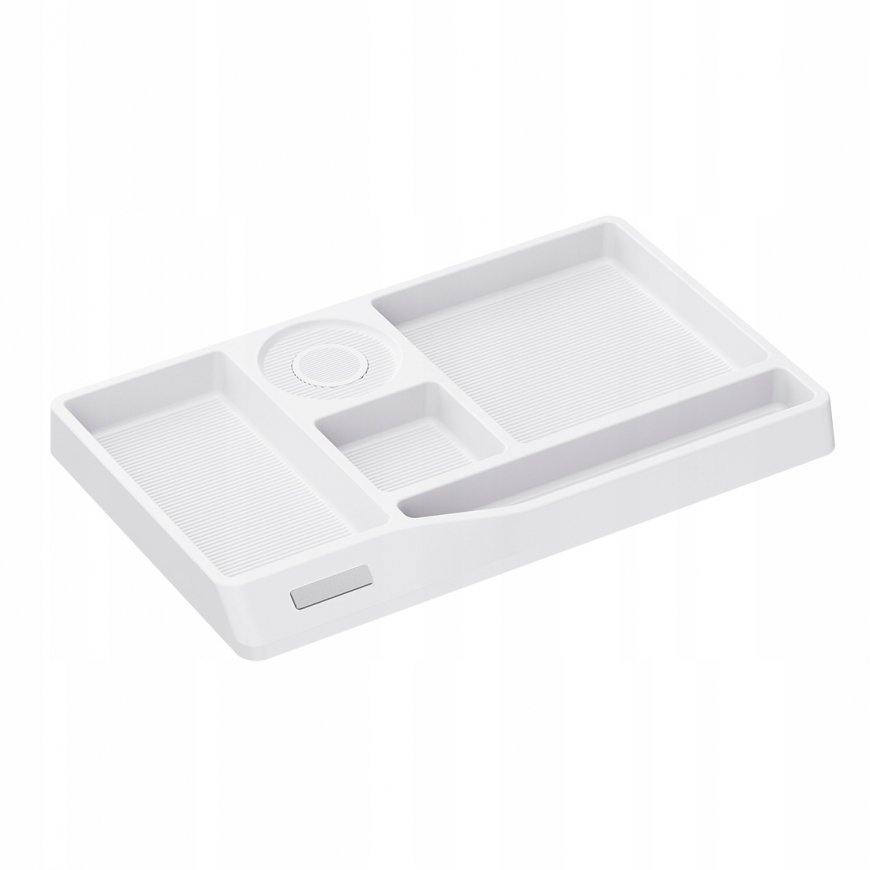 Spacetronik SPB125 White Desk Organizer – 2