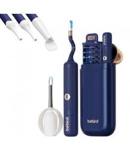 Bebird EarSight Plus kõrvaveljeetiga otoskoop sinine