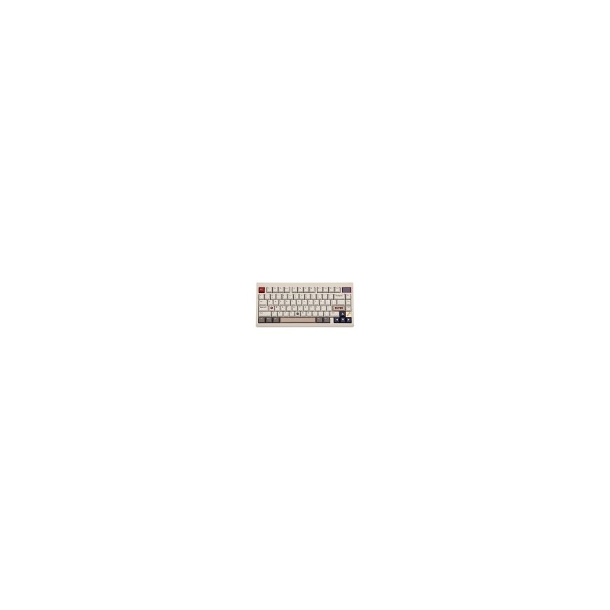 Epomaker TH80 Pro V2 Mechanical Keyboard Wisteria Linear Switch White