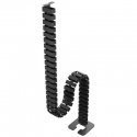 Spacetronik põrandakaabli korraldaja SPK-109B, must Spacetronik põrandakaabli korraldaja SPK-109B, must