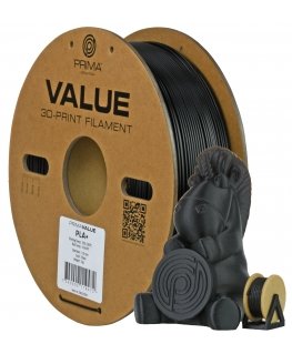 3D Prima 12795 3D printing material Polylactic acid (PLA) Black 1 kg