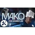 Slice Engineering Mako™ hotend with electronics for Bambu Lab X1E - CHT FIN nozzle Slice Engineering Mako™ hotend with electronics for Bambu Lab X1E - CHT FIN nozzle