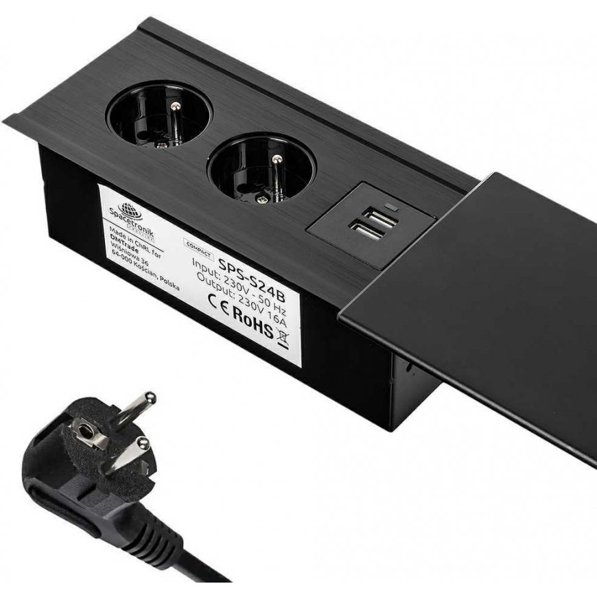 Spacetronik SPS-S24B COMPACT stalinis lizdas