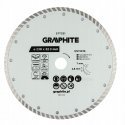 Graphite Diamond Turbo Cutting Disc, 230 x 22.22 mm, for Dry and Wet Cutting Graphite Diamond Turbo Cutting Disc, 230 x 22.22 mm, for Dry and Wet Cutting