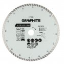 Graphite deimantikett, 230 x 22,22 mm, kuiva ja märg töötlemine
