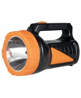 Libox Latarka akumulatorowa szperacz LB0167 musta, Oranssi Käsikokoinen taskulamppu LED