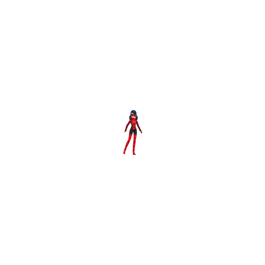 MIRACULOUS nukk LadyBug, 50164 – 2