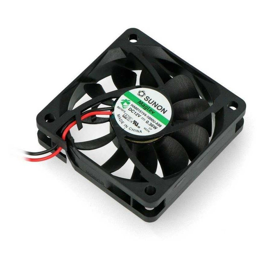 Oem 12V ventilators 60x60x15mm 2 vadiņi