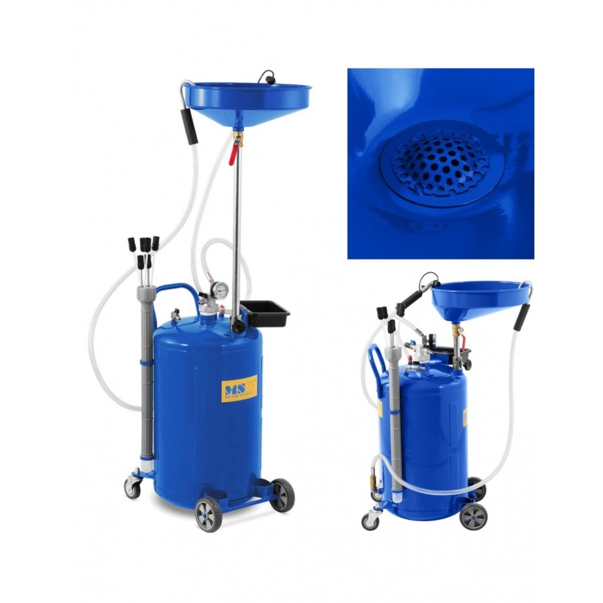 MSW Pneumatinā eļļas sūknēšanas mašīna, 70 l – 2