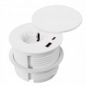 Spacetronik SPS-R1D3W V2 ümar laua pesa Spacetronik SPS-R1D3W V2 ümar laua pesa