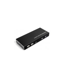 KVM Slēdzis USB + DP 2/1 Spacetronik SPD-KVM02
