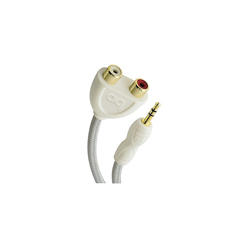 AudioQuest MINI-FLX3.52RCA audiokaabel 3.5mm 2 x RCA Valge