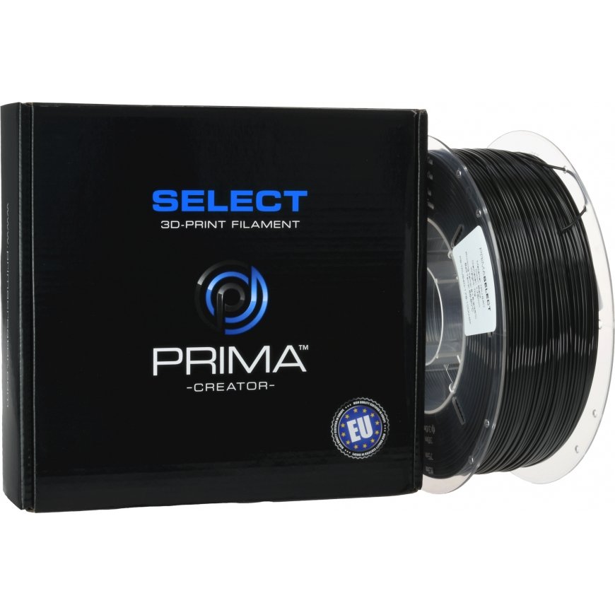 Prima Creator PrimaSelect PS-TPU77D-175-1000-BK materjal 3D-printimiseks Termoplast-polüuretaan (TPU – 2