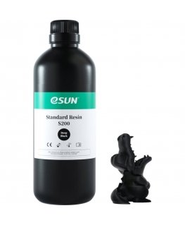 eSun S200 Standard-harts 1 kg - Syvä Musta