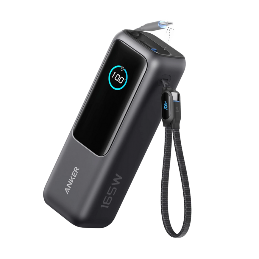 „Spacetronik SR105 4-in-1 GaN 65W“ USB kelioninis adapteris – 2