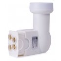 Opticum Robust Quattro спутниковый конвертер 10,7 - 12,75 GHz Белый Opticum Robust Quattro спутниковый конвертер 10,7 - 12,75 GHz Белый