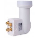 Opticum Robust Quattro palydovinis keitiklis (LNB) 10,7 - 12,75 GHz Balta Opticum Robust Quattro palydovinis keitiklis (LNB) 10,7 - 12,75 GHz Balta