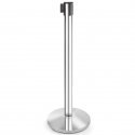 Protective post with retractable tape, length 2.7 m without base, height 93 cm - Hendi 810422 Protective post with retractable tape, length 2.7 m without base, height 93 cm - Hendi 810422