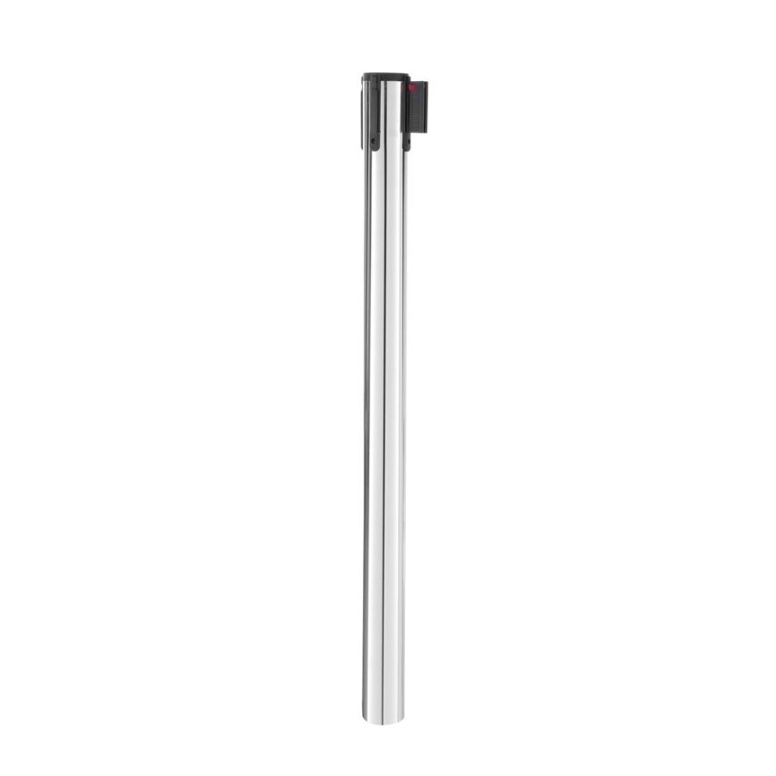 Protective post with retractable tape, length 2.7 m without base, height 93 cm - Hendi 810422 – 2