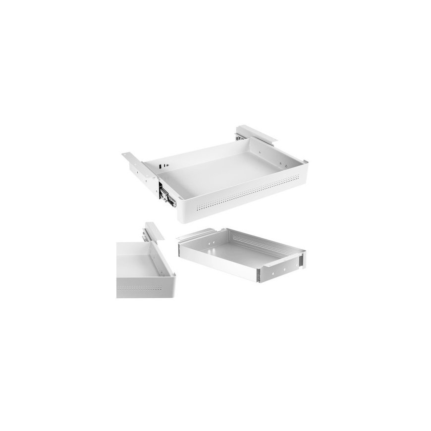 Spacetronik SPB143 Under-Desk Drawer White – 2