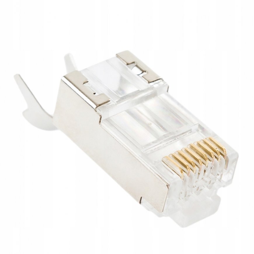 Spacetronik RJ45 otsecat7 pistik FTP PT-RJ457FT-15 50 tk.