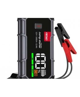 Užvedimo 3in1 nešiojams akumuliators ar LED gaismeklis 12V 12Ah 1000A amio-04676