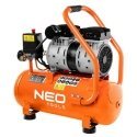Neo Tools 12 l be alyvos kompresorius Neo Tools 12 l be alyvos kompresorius