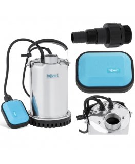 Hillvert Iegremdējamais dārza sūknis, nerūsējošais tērauds, 400W, 7000l/h, līdz 8m