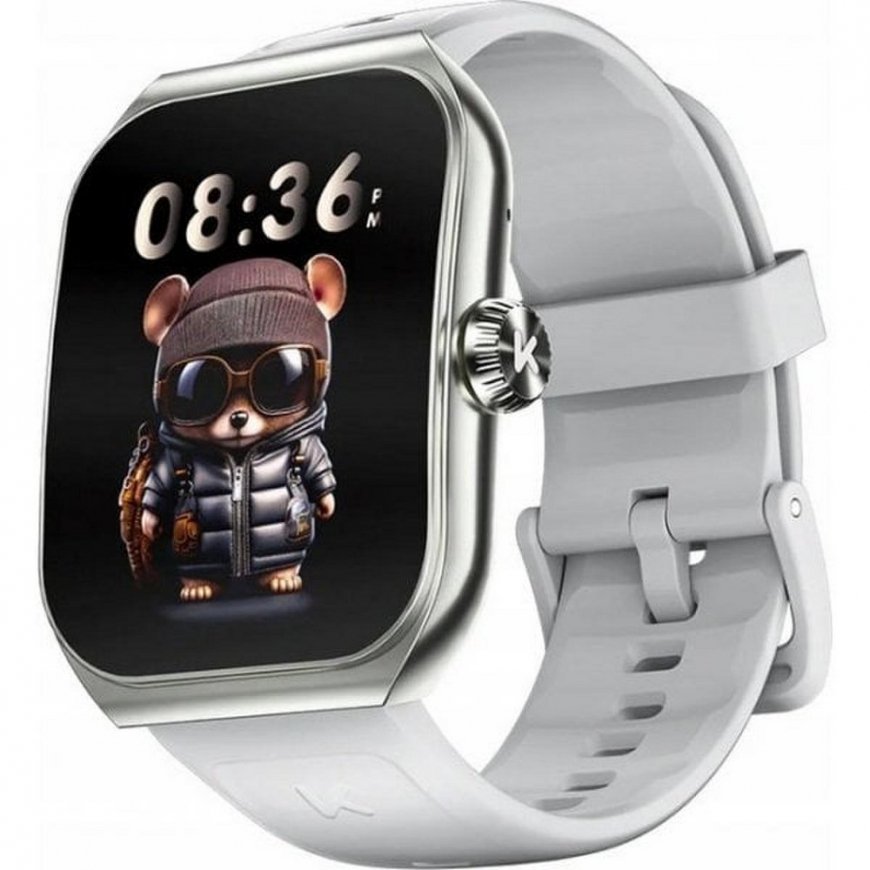 Kumi KU7 Smartwatch Meta 90 modes 40 mm Silver – 2