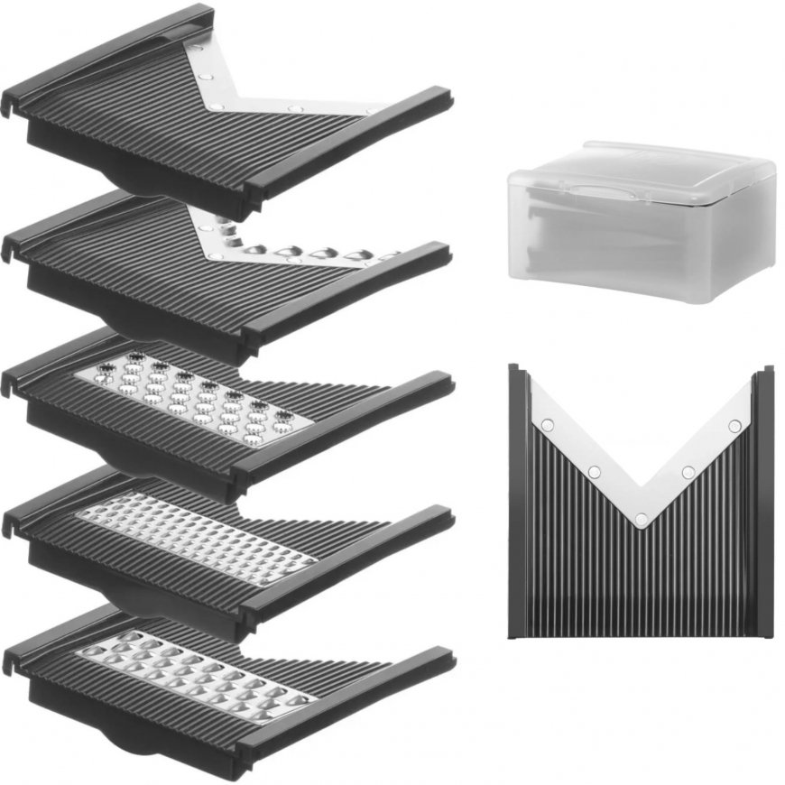 Hendi Replacement Cutting Discs Type V for Vegetable Mandoline Slicer - Set of 5 pcs.
