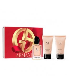Armani „My Way“ rinkinys: 50 ml kvapusis vanduo + 50 ml kūno losjonas + 50 ml dušo želė