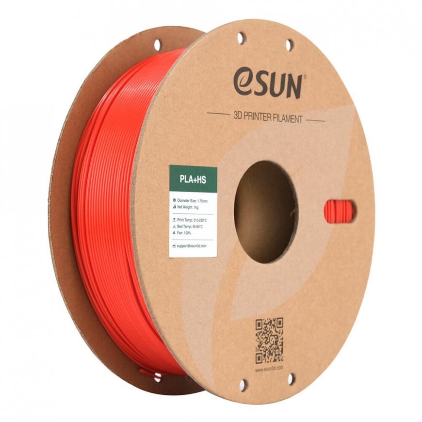 eSUN PLA+HS Polipienskābe + (PLA+) Sarkans 1 kg