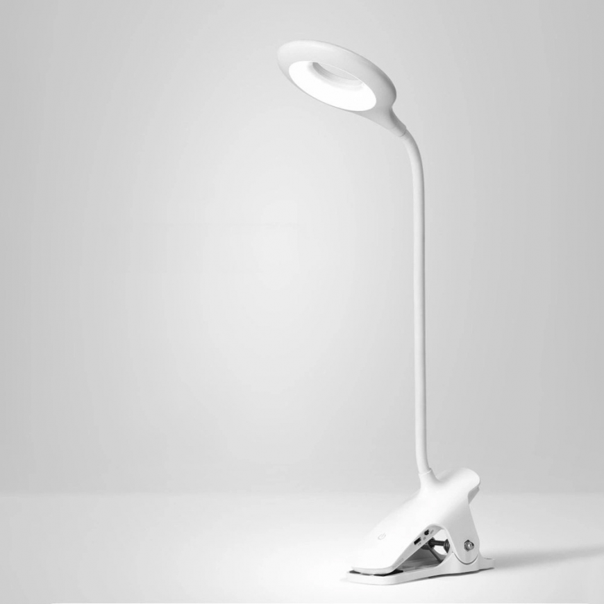 Mini Wozinsky Wireless LED Reading Lamp with Clip + USB-C Cable – 4